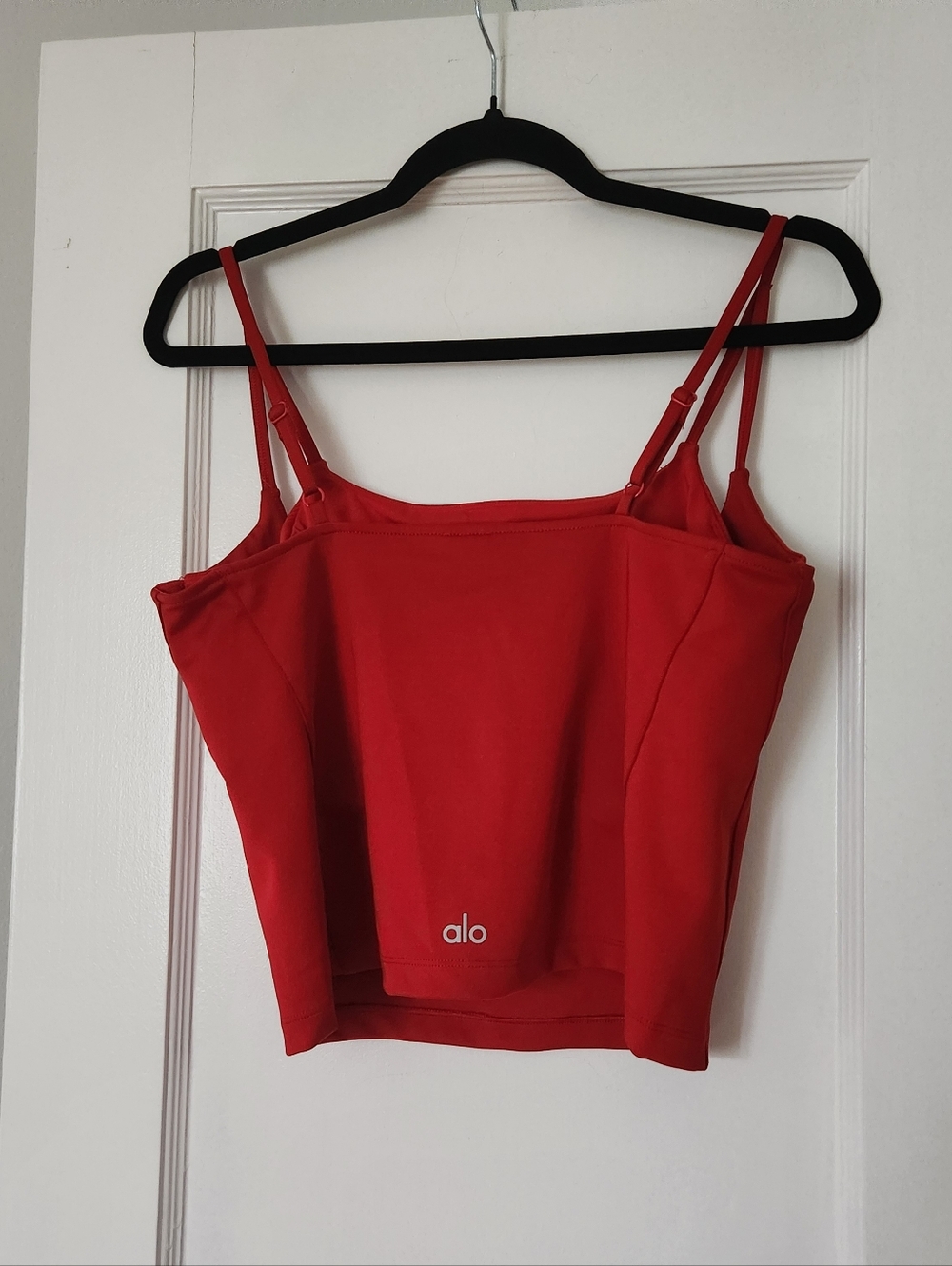 AloAirlift Street Goddess Bra Tank in red size large - Picture 4 of 6